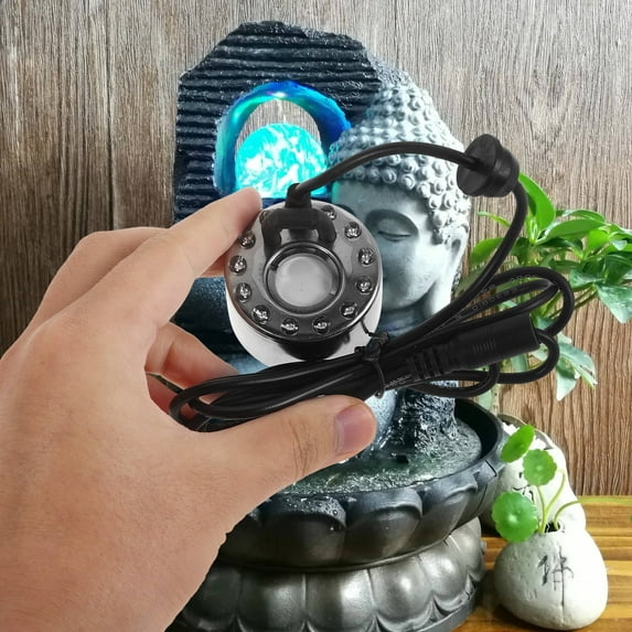 Niceauty Air Humidifier Atomizer Silver Fog Maker for and Garden Fountain