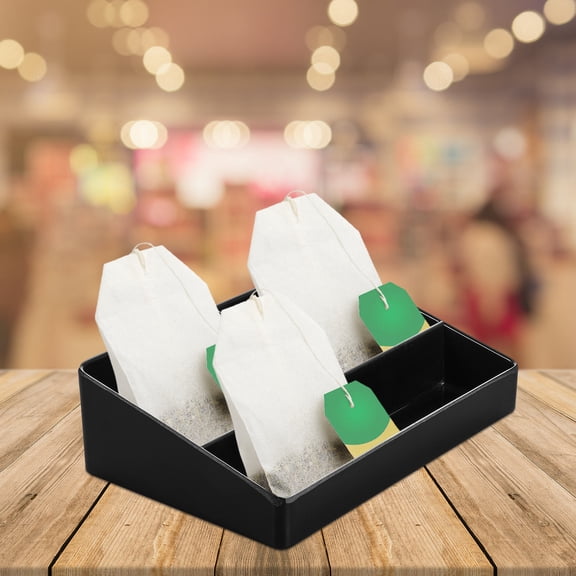 Niceauty Sugar Container Tea Bag Storage Box Imitation Porcelain 1Pcs