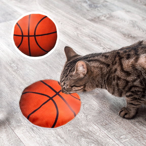 Niceauty Disc Cat Toy Basketball Multi 1Pack