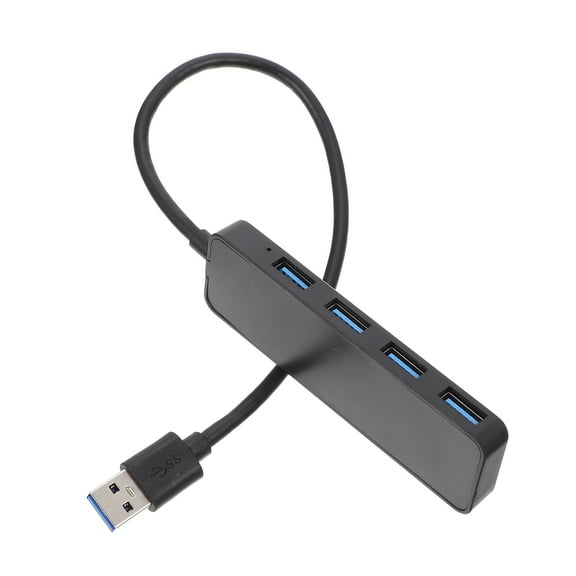Niceauty Portable USB Hub USB 3.0 4 Port Expansion Dock Holder Hub for Computer with ABS Plastic
