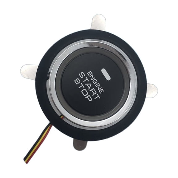 Niceauty 1Pc Car Ignition Panel LED Engine Start Switch Racing Push Button with Red LED