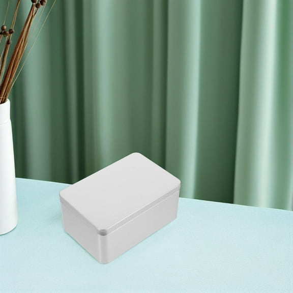 Niceauty Photo Boxes Storage Storage Box Tinplate Sewing Tool Storage General Users Home Use 1Pcs