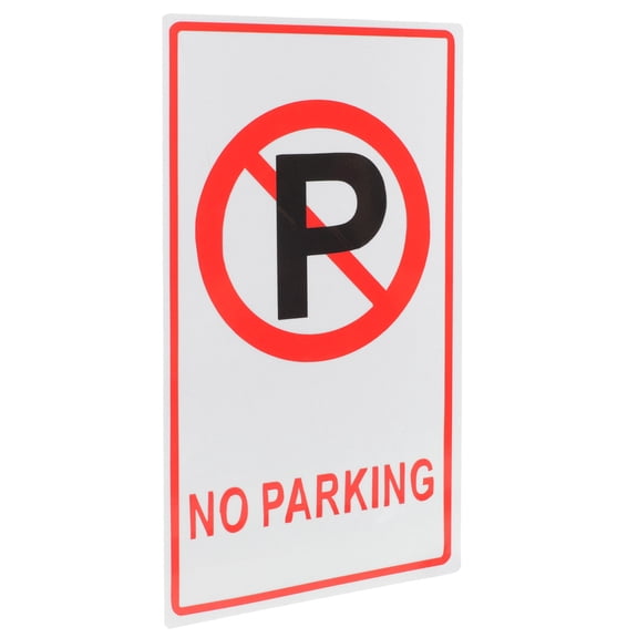Niceauty No Parking Sign Aluminium Sheet for Private Areas 1Pack