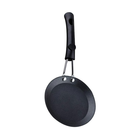 Niceauty Black Non Stick Cooking Pan Flat Bottom Easy Flip Pancake Pan