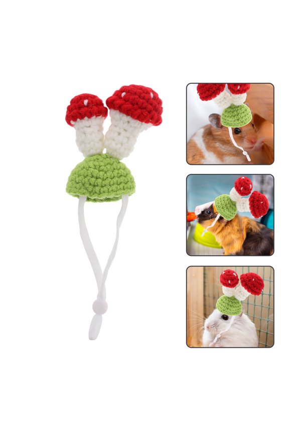 Lightweight Small Pet Hat for Hamsters Guinea Pigs and Chinchillas with Adorable Design