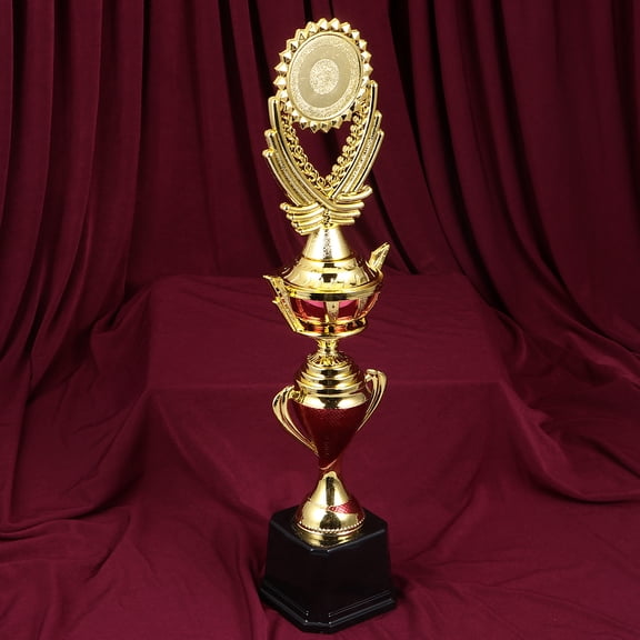 Niceauty 1Pc Creative Award Trophy Plastic Material Award Trophy Cup for Various Competitions