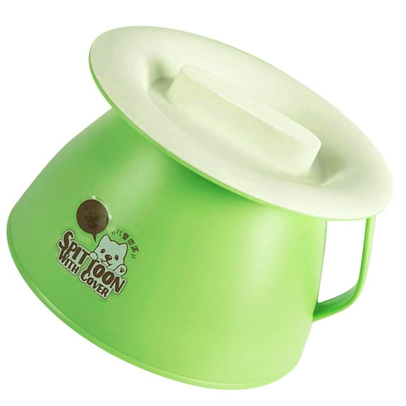Niceauty Plastic Spittoon Portable Bedside Potty For Elderly 1Pack