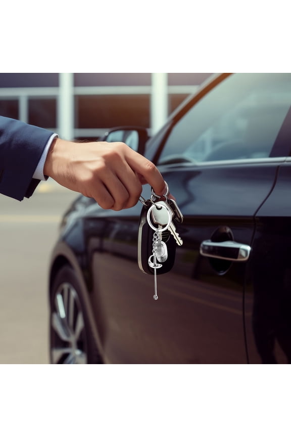 Portable Fencing Keychain Bag Pendant Fencing Sport Plastron Accessory