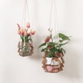 thumbnail image 1 of Niceauty Indoor Outdoor Yellow Planter Hanger for Round and re Flowerpots, 1 of 6