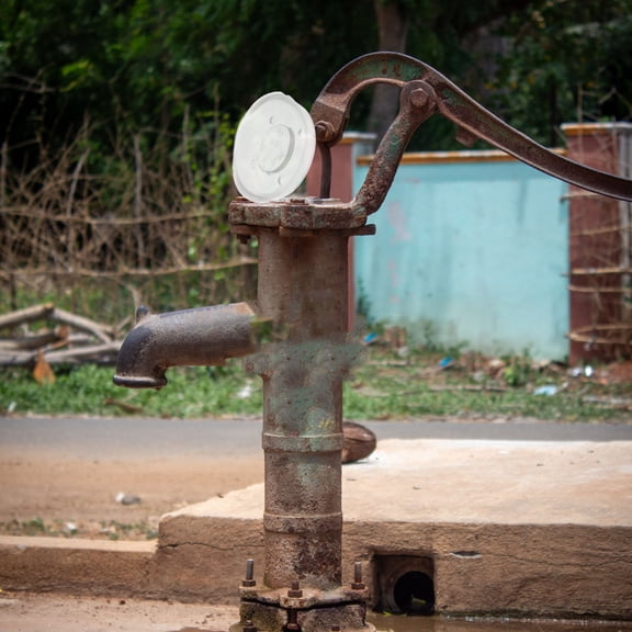 Niceauty Manual Well Pump Gasket White PVC 4Pcs for Home Use