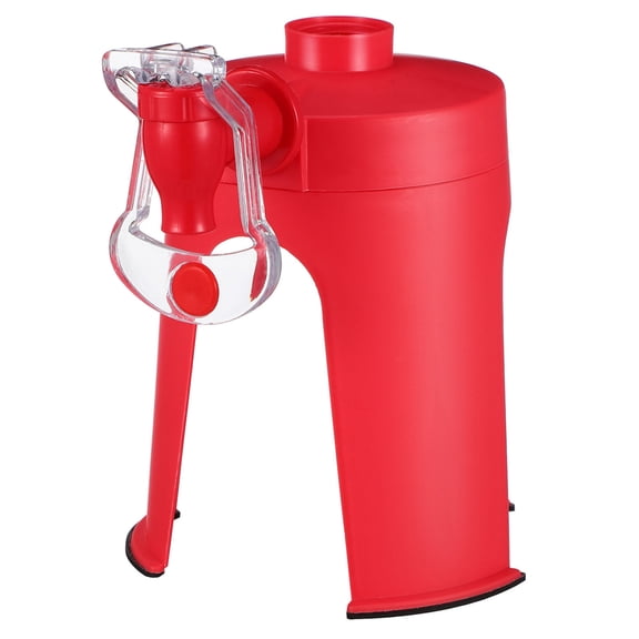 Niceauty Soda Dispensers Machines with Faucet Food Grade Hard Plastic for General Users Red 1Pack