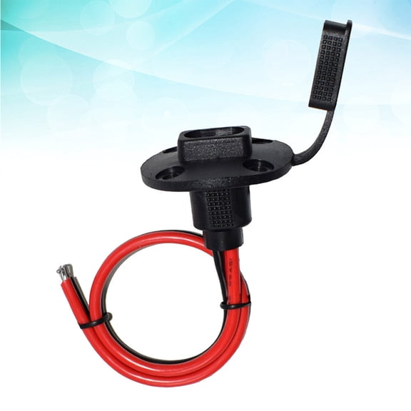 Niceauty Battery Connect Power Cable with Tin Coated Ends and Dustproof Cover for Automotive and Marine Use