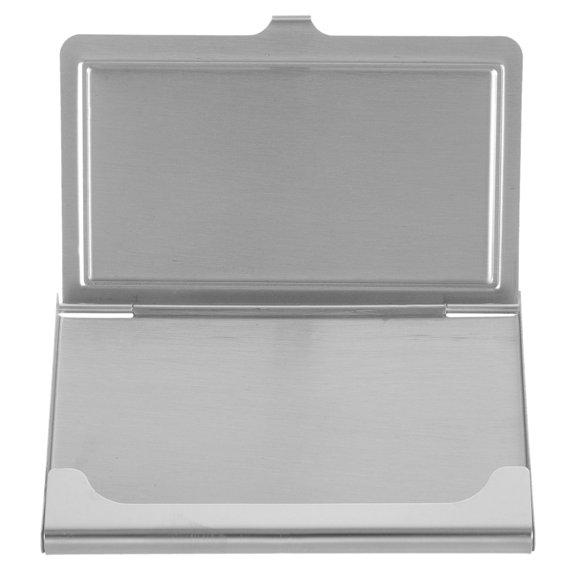Niceauty Sublimation Coated Metal Card Holder Box for Organizing Business Cards