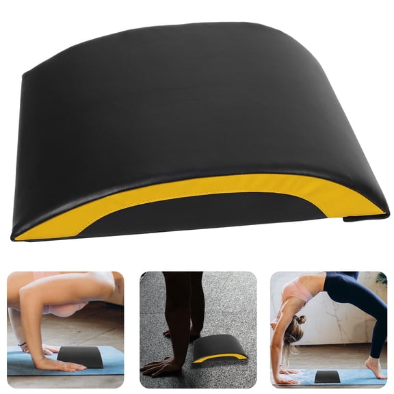 Niceauty Professional Back Exercise Pad with Comfortable Nonskid Black Training Mat