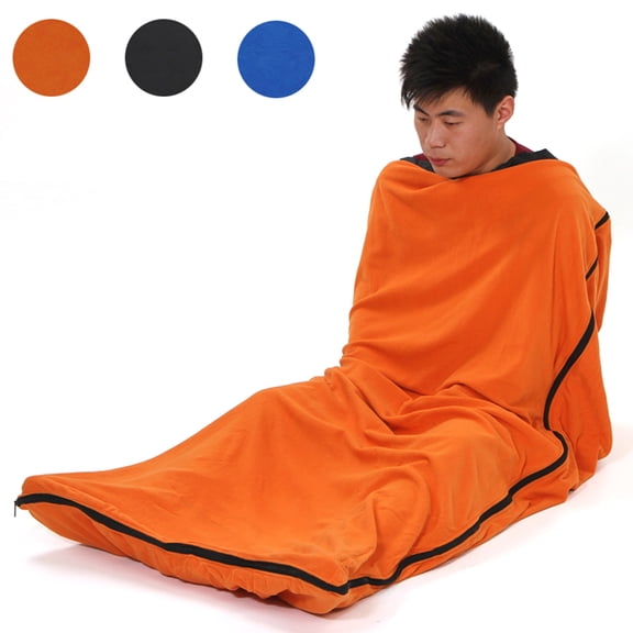 Niceauty Comfortable Orange Sleeping Bag for Outdoor Exploration and Survival Use