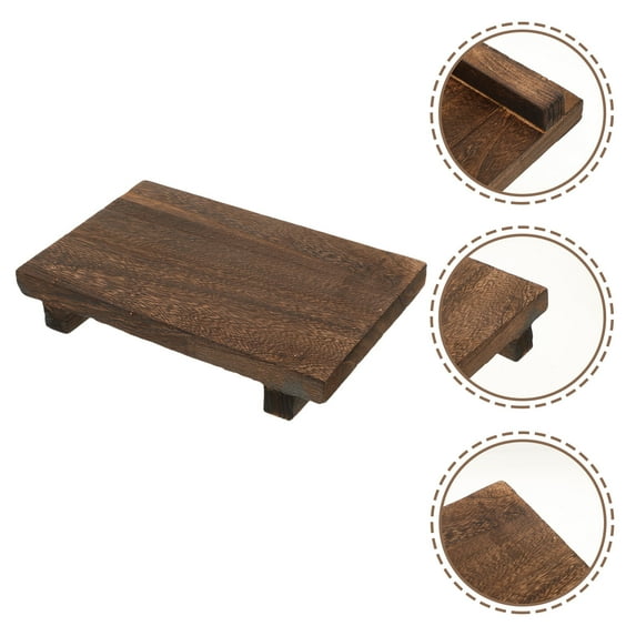 Niceauty Wood Soap Pedestal Wood 1Pack for Households Home Use