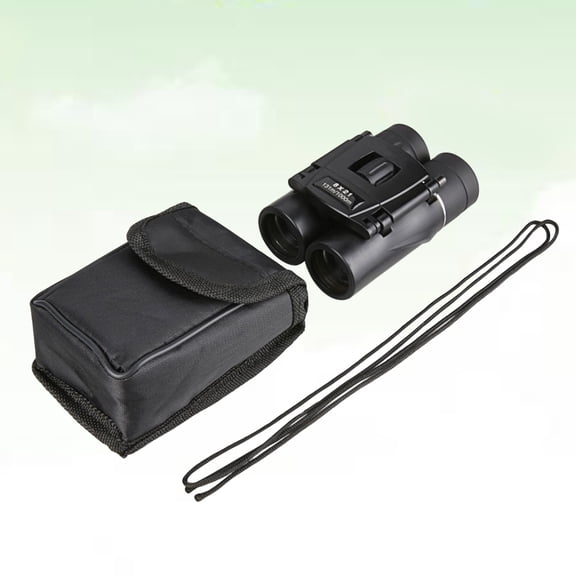 Niceauty 8x21 Black Folding Binocular Telescope with Multilayer Coated Optics for Hunting