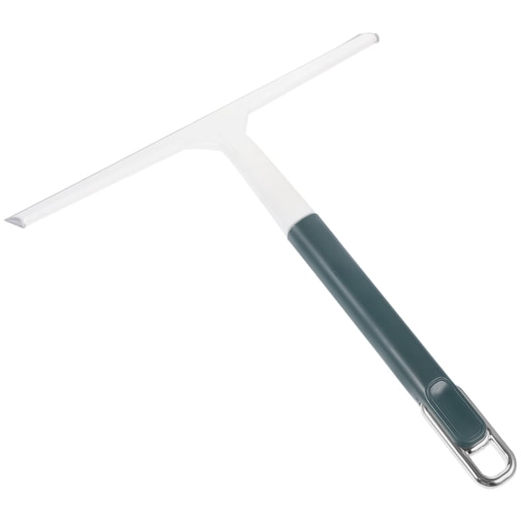Niceauty Multifunctional Plastic Window Squeegee for Shower Glass and Mirror Cleaning Dark Green