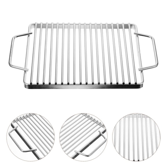 Niceauty Barbecue Mesh Grill Net Stainless Steel for Outdoor BBQ 1Pack