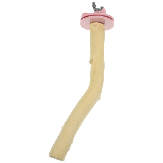 Niceauty Wood Bird Stand for Parrots Easy to Install Fun and Stable Bird Cage Perch