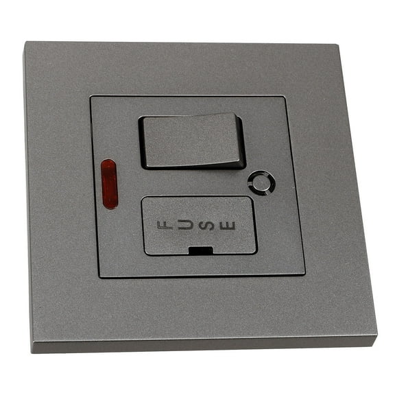 Niceauty Wall Mounted Fused Switch Replacement for Grey