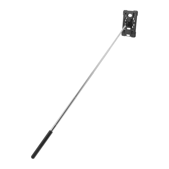 Niceauty Black Telescopic Parking Card Holder Rod Adjustable Length Vehicle Access Tool