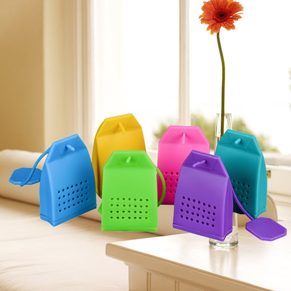 Niceauty Tea Tools for Loose Leaf Funnel Assorted Color Loose Leaf Tea Filtering 1Pack