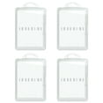 thumbnail image 1 of Niceauty 4Pcs Toothbrush Head Storage Case Compact Transparent Portable for Travel Use, 1 of 8