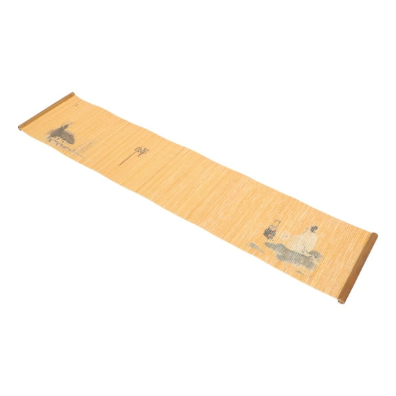 Niceauty Traditional Tea Mat Bamboo Cup Placing Mat Rectangular 1Pack
