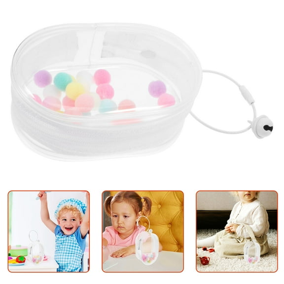 Niceauty Transparent PVC Doll Carrier Lightweight Storage 1Set