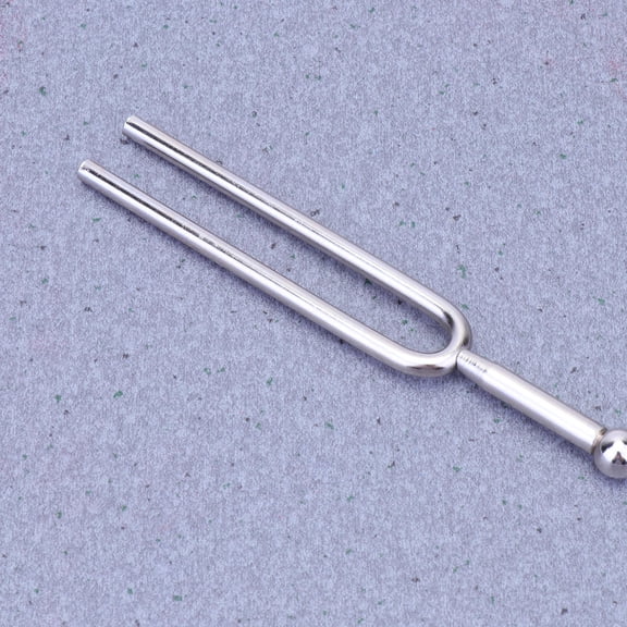 Niceauty Violin Guitar Tuner Tuning Fork Metal Black 1Pcs
