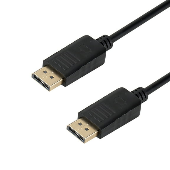 Niceauty Displayport Cable for Computer Laptop with Foil Braid Shielding Black