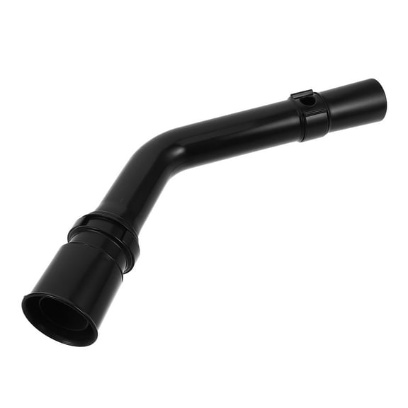 Niceauty Universal Black Plastic Vacuum Cleaner Curved Handle Extension Tube Attachment