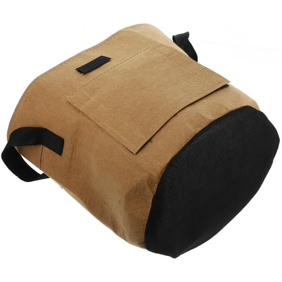 Niceauty Potato Growing Bags Non-Woven Fabric Khaki 1Pcs for Planting Use