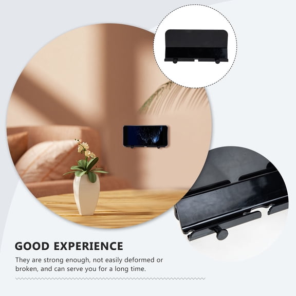 Niceauty Wall-Mounted ABS Phone Bracket Simple Artistic Style Storage Stand