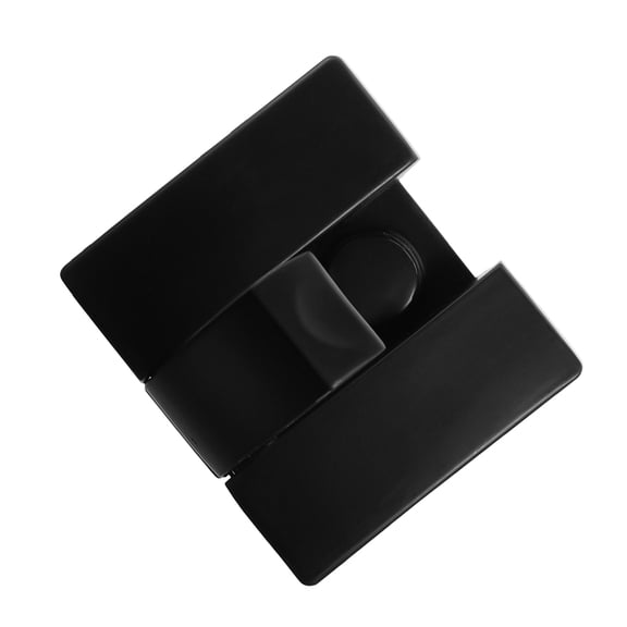 Niceauty Retractable Black Aluminum Wall Hook Foldable for Home Kitchen and Bedroom