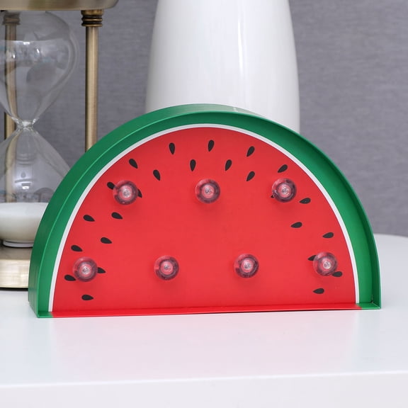 Niceauty Fruit Theme Night Light Watermelon Led Lights Red for Birthday Housewarming 1Set