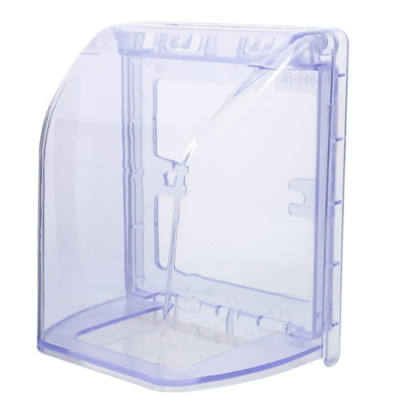 Niceauty Waterproof Outlet Cover Wall Socket Box Transparent 1Pcs