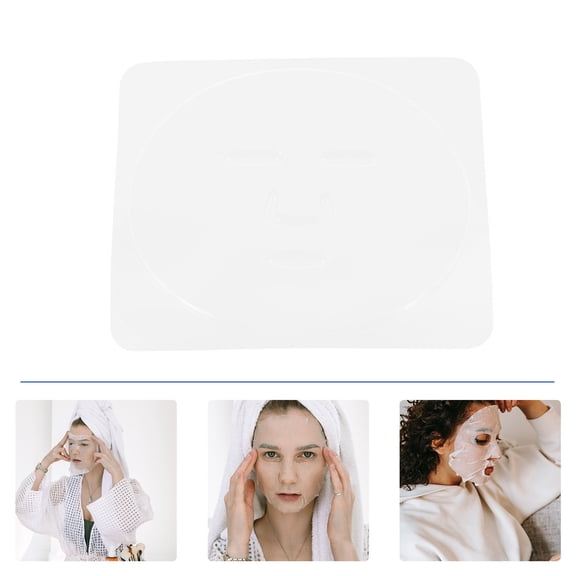 Niceauty White DIY Face Tray for Home Use Made of Durable Plastic 15 Pieces