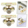 thumbnail image 1 of Niceauty Window Door Roller 2Pcs Nylon Assorted Color for Silent Operation and Smooth Sliding, 1 of 8