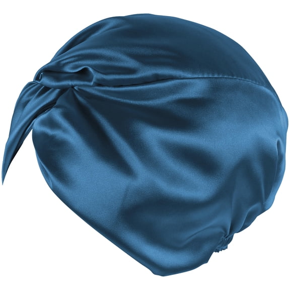 Niceauty Women Hair Bonnet Imitated Silk Fabric Hair Protection for Women with Short Hair 1Pack