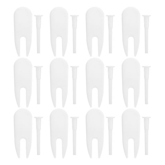 Niceauty Yoga Balls Replacement Parts 15 Sets PP White Secure Sealing Exercise Ball Plugs