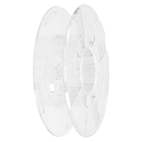 Niceauty Plastic Extension Cord Holder Transparent Reel for Versatile Wire Management
