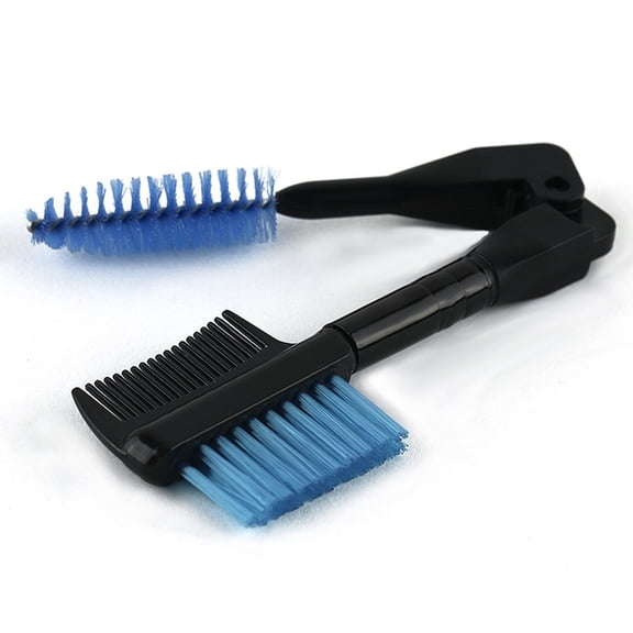 Niceauty Makeup Brush with Dual Ended Eyebrow Comb and Mascara Brush for Precise Application