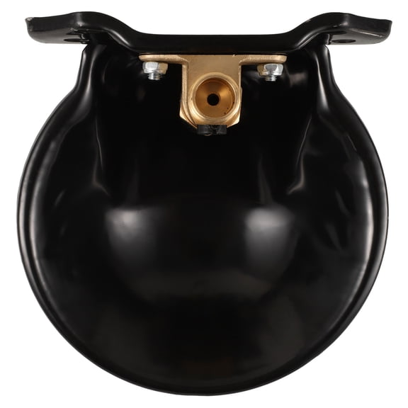 Niceauty Black Automatic Livestock Watering Bowl Water Dispenser for Cattle Horses Sheep