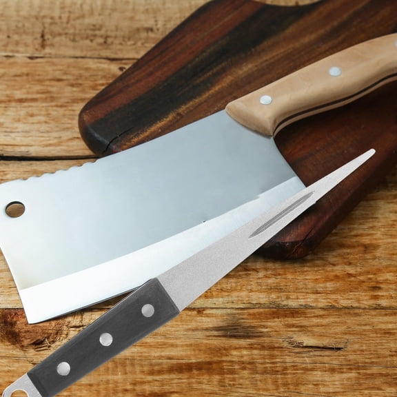 Niceauty Sharpening Tool Multi Color Durable Sharpening p with Wood Handle for Kitchen Cutters