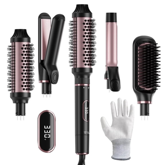 NICEBAY by SKIMI Curling Iron, Professional Instant Heat Up Hair Curling Wand Set, Flat Iron, Curling Wand, Hair Straightener