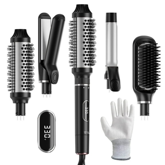 NICEBAY by SKIMI Curling Iron, Professional Instant Heat Up Hair Curling Wand Set, Flat Iron, Curling Wand, Hair Straightener