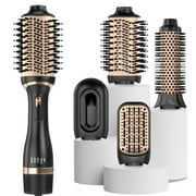 Nicebay Hair Dryer Brush, Black Blow Dryer Brush, Curly, Dry, Oval Hot Air Brush