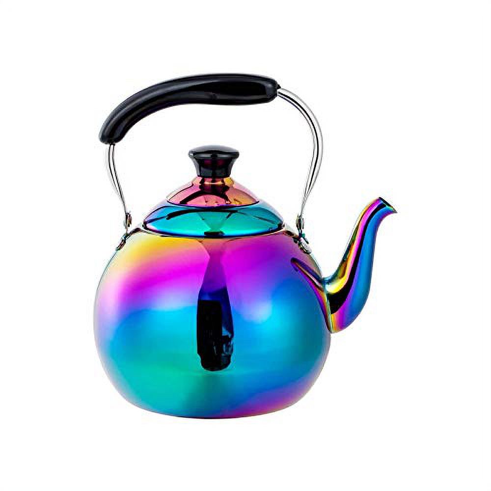 Nicecooker Whistling Tea Kettle for Induction Gas Stove Top Stainless